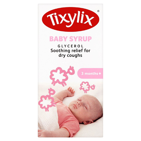 Tixylix Baby Syrup Glycerol 3 Months+ 100Ml