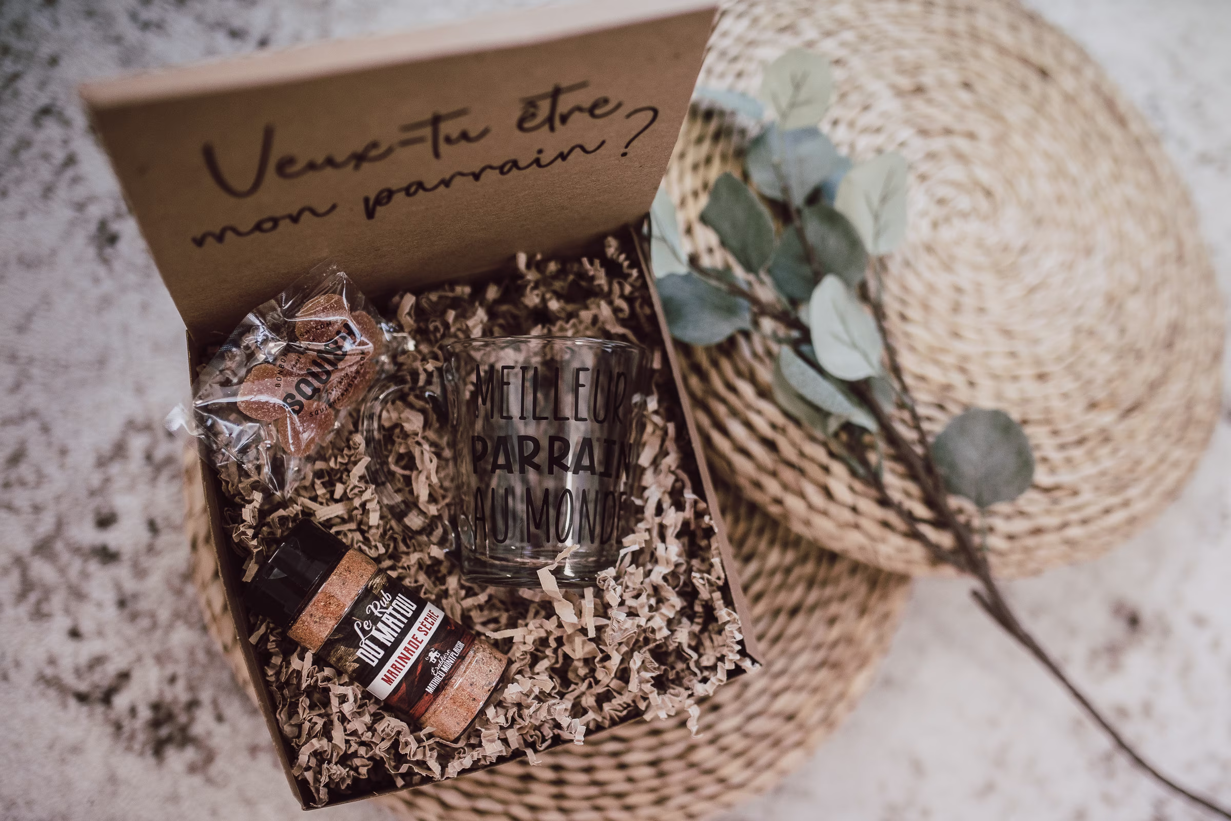 Will You Be My Godfather? Godfather Gift Box, Gift For Godfather, Best My, Request