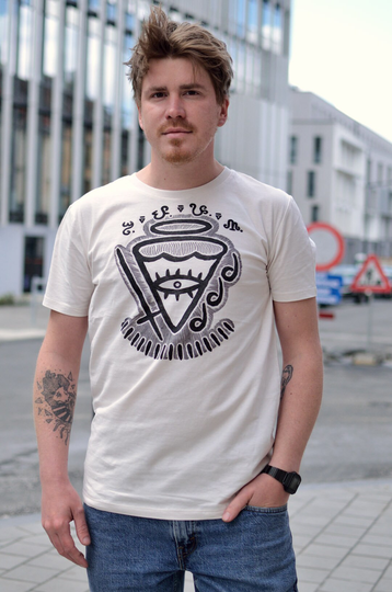 T-Shirt Covenoiid - Linocut On Organic Cotton Limited & Numbered Series