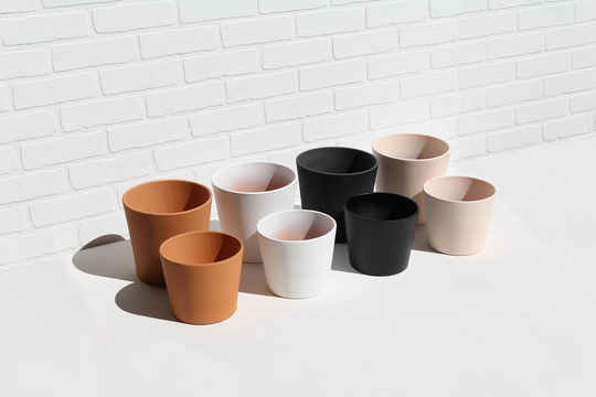 Terracotta Planter Terra Cotta Pot Ceramic Mid Century Modern Scandinavian Mexican Clay Minimal Boho Decor