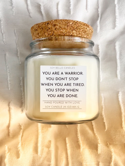 15 Oz Custom Candle - Personalized Soy Wax Candle-Luxury Candle-Free Shipping