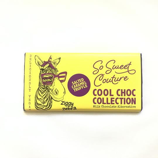 Vegan Milk Chocolate Salted Caramel Truffle Bar