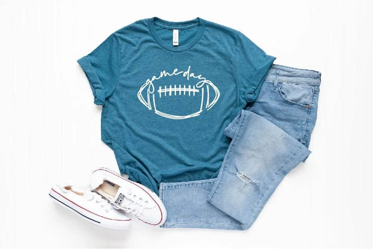 Game Day Football Shirt, Day Sweatshirt, Hoodies, Women Season Tee, Baseball