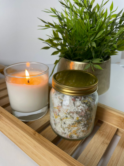 Ginger And Lemongrass Bath Salts