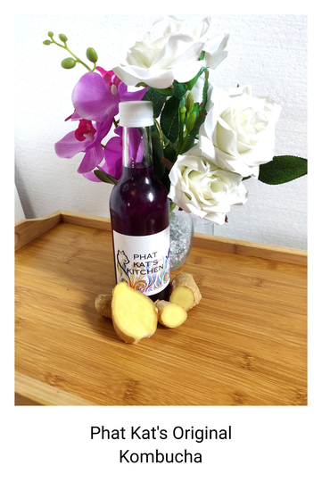 Butterfly Pea Flower Kombucha
