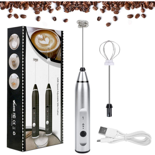Milk Frother Rechargeable Handheld,Personal Blender Frother for Coffee Matcha Whisk