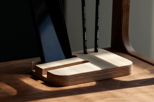 Wood Desk Organizer, Office Accessories, Wooden Accessory, Organization