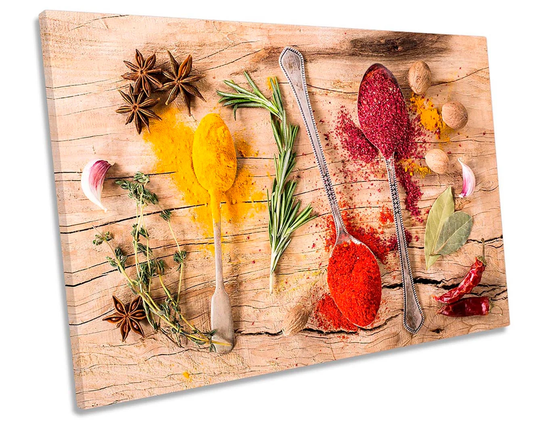 Café Kitchen Restaurant Picture Canvas Wall Art Print
