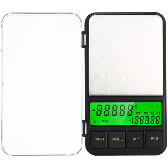 Pocket Scale 500G/ 0.01G High Precision Backlight Display Accurate Multi-Functional Digital Kitchen Scale For Flavoring Food Jewlery Medicinal