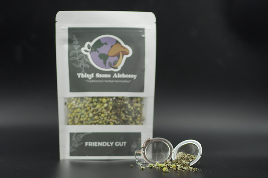 Friendly Gut | Organic Herbal Tea Blend Digestion Inflammation Bloating/Gas Loose Leaf