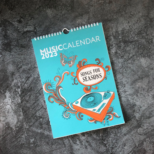 2023 Music Calendar - Songs For Seasons