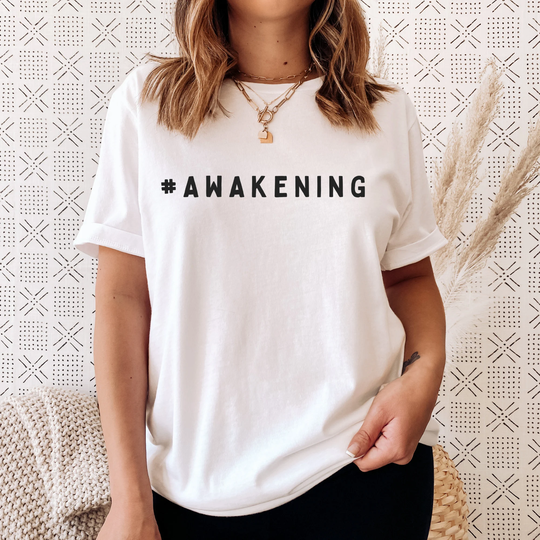 Awakening T Shirt Unisex Spiritual Enlightenment Nirvana Buddha Shiva Plant Medicine Jersey Short Sleeve Tee