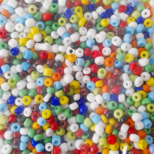 Rainbow Mix 3mm Seed Beads - UK Bead Supply Shop Jewellery Components Mixed Colours Sunstonesuppliesco, Beading Supplies