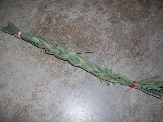 2 Lemongrass Braid Large Smudge Sticks | 2021 Harvest