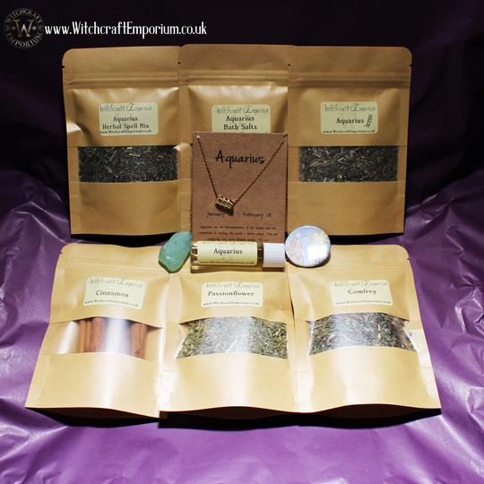 Zodiac Star Sign Celestial Gift Box Spiritual Self Care Kit