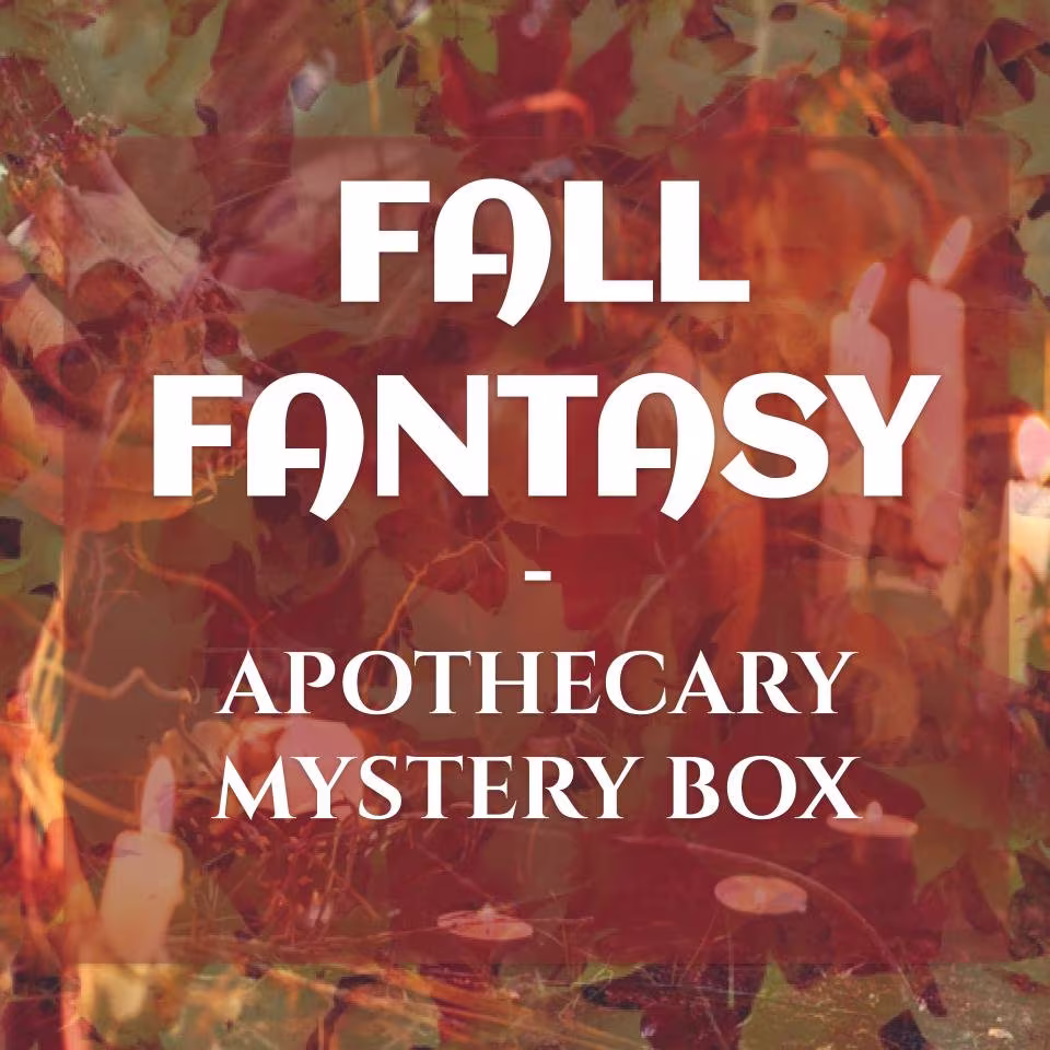 Fall Mystery Box | Custom Organic Apothecary Alchemy Vegan Green Witch Autumn Grab Bag