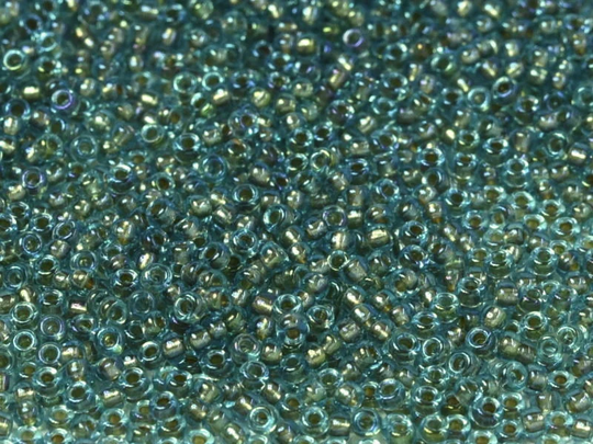 Miyuki Seed Beads 11/0 Fancy Lined Blue Silver, 3741-New