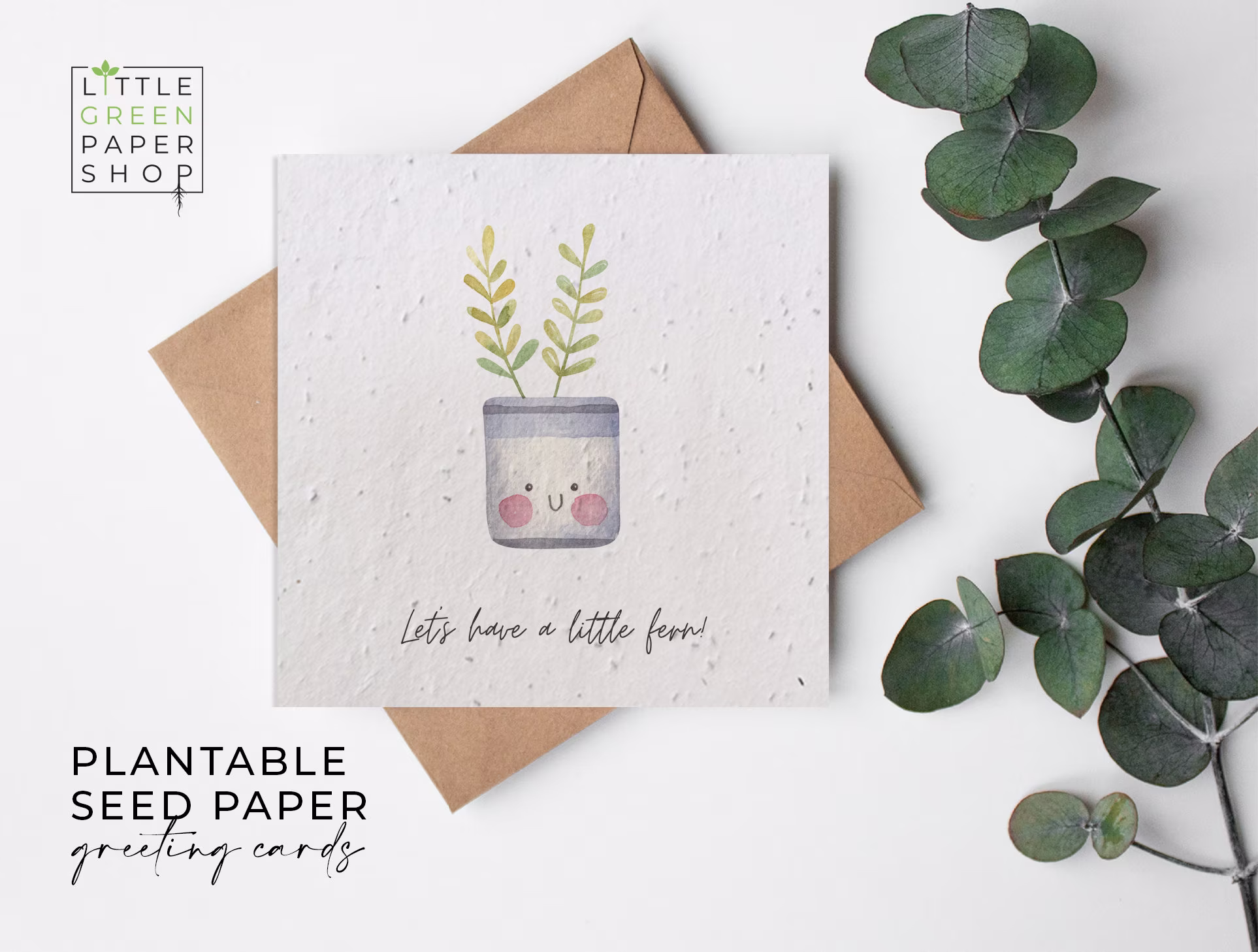 Plantable Flower Seed Paper Cards - Happy Birthday Well Done, Congratulations, Fun, Pun, Joke, Friends, Family, Eco-Friendly, Biodegradable