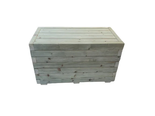 Garden Bench Seat Table Storage Box Solid Wood Treated Indoor Or Outdoors