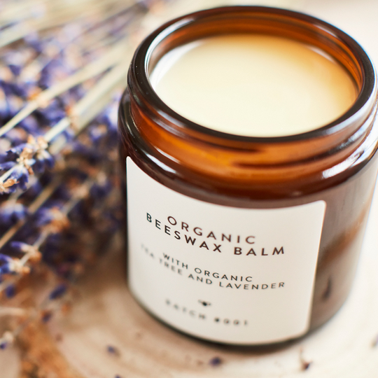Organic Tea Tree And Lavender Beeswax Balm