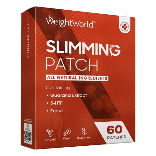 Guarana Slimming patches - 60 patches -Ideal for Metabolism and Energy - WeightWorld