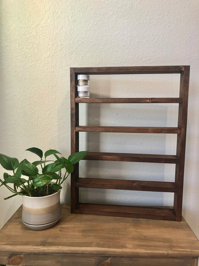 Nail Dip Powder Rack - Vertical Design Organizer