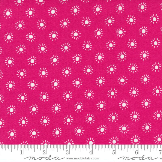 Jungle Paradise Sunny Day Dot Geometric Blender Suns Hibiscus By Stacy Iest Hsu & Moda Fabrics 20789 16