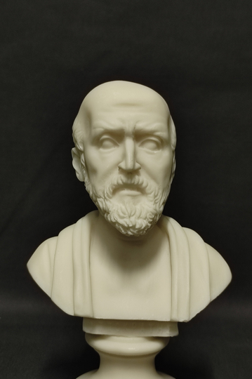Hippocrates The Greek Physician Father Of Medicine Alabaster Bust Gifts Idea 14 cm 5.51 Inches