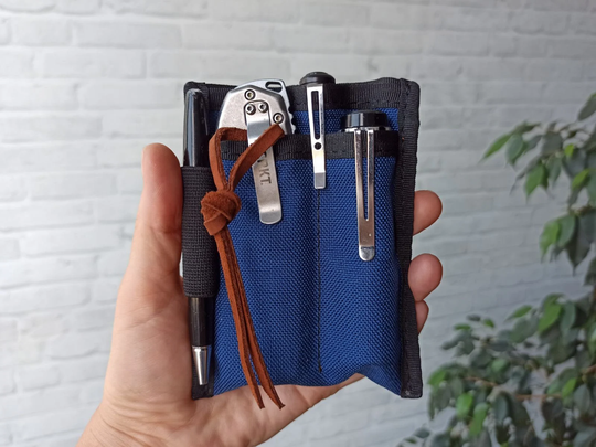 Edc Pocket Organizer/Edc Organizer/Cordura Wallet/Edc Pouch/ Edc Slip/Edc Slip Case