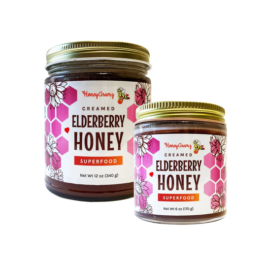 Organic Elderberry Honey