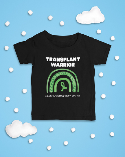 Baby Transplant Awareness T-Shirt, Organ Donation Tee For Infant, Liver, Heart, Kidney, Lung Gift