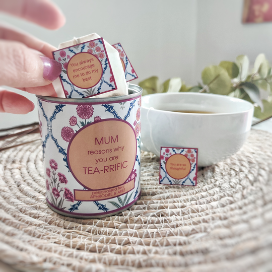 Mum, You Are Tearrific Personalised Tea Bags