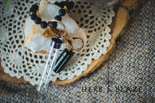 Blaze Bracelet | Multipurpose Keychain Doob Tube Pill Bottle
