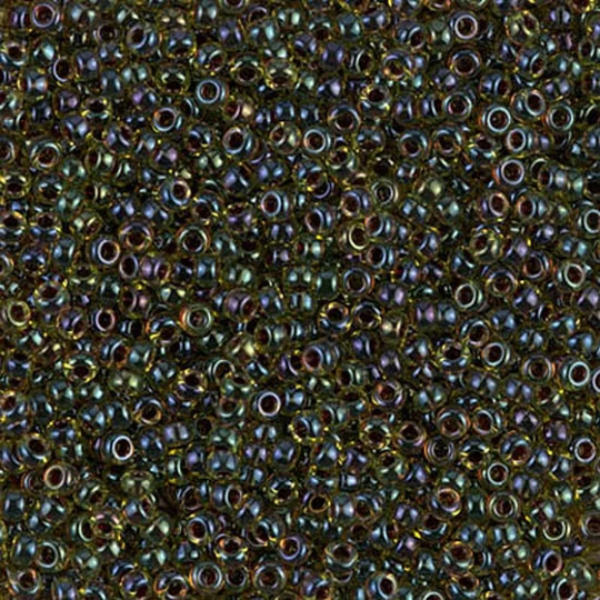 Miyuki Seed Beads 11/0 Fuchsia Lined Yellow 11-335 24G Size 11 Beads, Japanese Glass 2mm Color