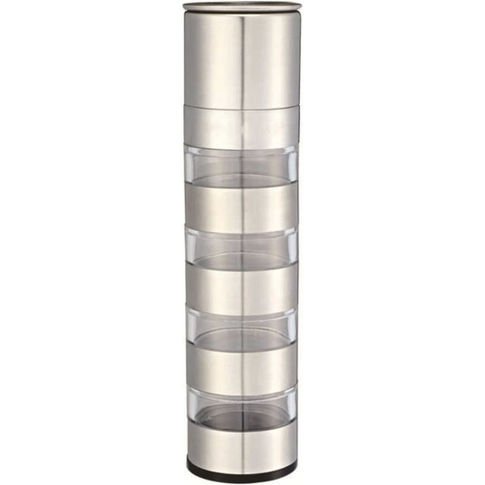 READCLY-Salt Or Pepper Grinder Set Pepper Mills Shaker Pepper Or Salt Grinder with a Adjustable Ceramic Rotor Pepper Grinder for Your kitchen-A-521.5