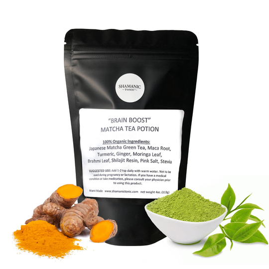 Brain Boost Matcha Tea Potion