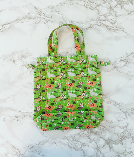 Seasonal Corgi Halloween Drawstring Bag [Limited Edition]