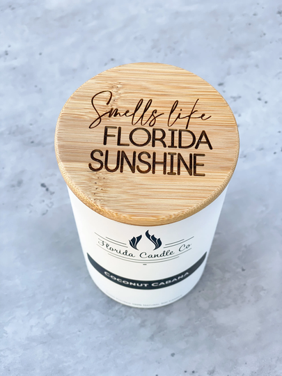 Florida Sunshine Gift | College Homesick Student Housewarming Fl Realtor Candle