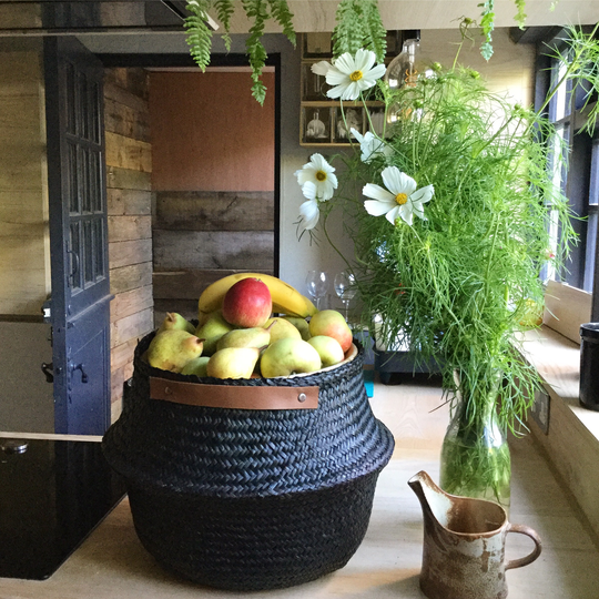 Deep Seagrass Basket - Storage Basket - Planter