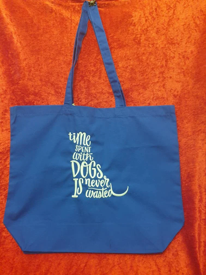 Organic Cotton Tote, Embroidered Tote Bag . Shopping