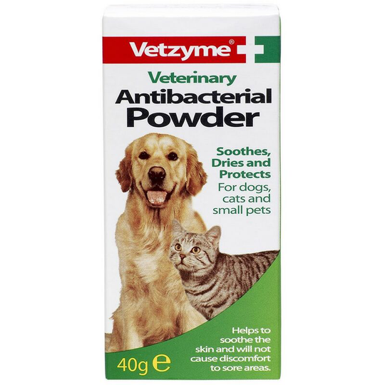 Antibacterial Powder For Cats And Dogs (40g) (May Vary) - May Vary - Vetzyme