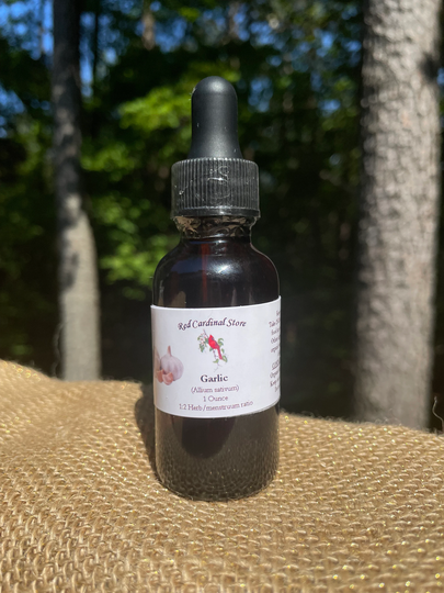 Garlic Tincture Herb Extract Double Extraction