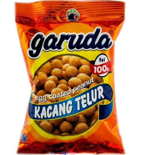 Garuda Food Kacang Telur - Egg Coated Peanut, 3.52 Oz