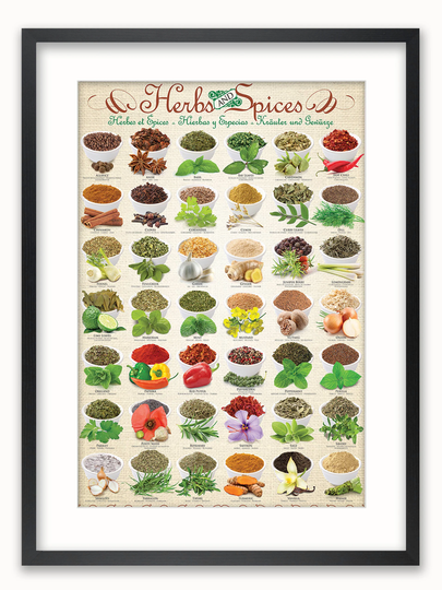 Herbs & Spices - Poster
