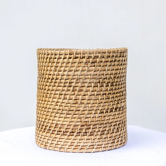 Rattan Plant Basket/Wicker Pot/ Indoor Planter/ Bathroom Bin