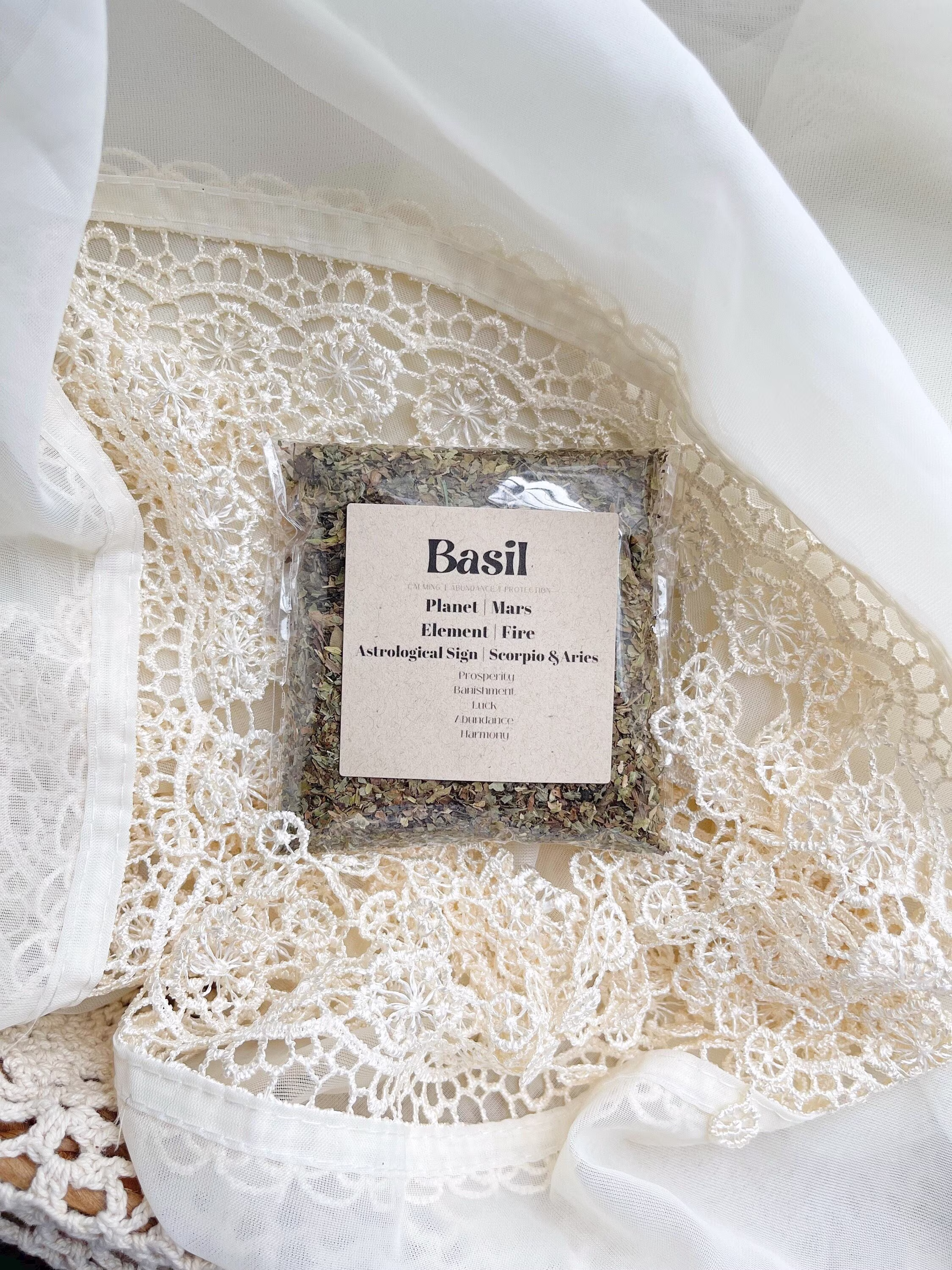 Basil | Dried Herbs Flowers