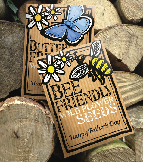 Father's Day Bee / Butterfly Friendly Wild Flower Seeds