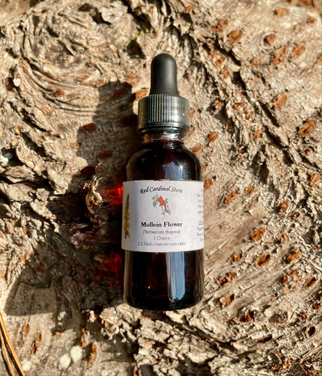 Mullein Flower Tincture Herb Extract Double Extraction