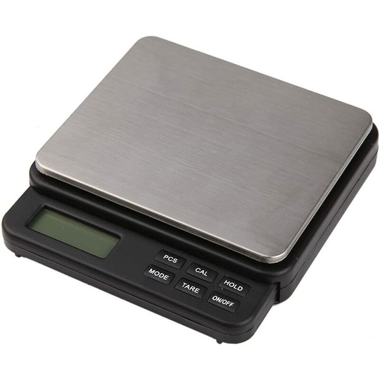 Bearsu - 1000g 0.01g Precision Scale Pocket Scale Jewelry Scale Peeling Function for Kitchen Coffee Medicine