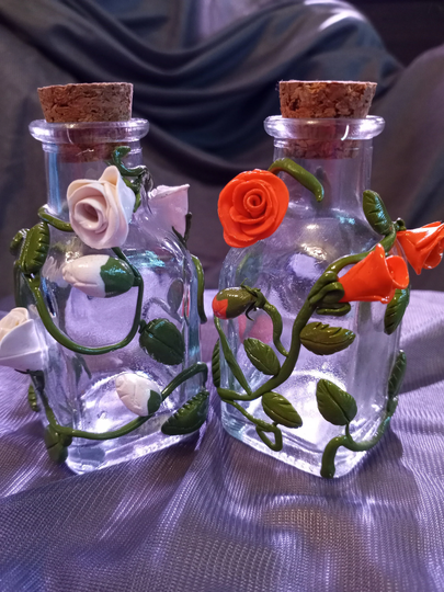 Rose Bud Apothecary Bottles V2